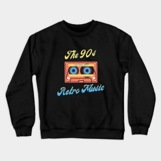 The 90s Retro Music Crewneck Sweatshirt